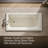 Archer 60" x 30" Drop-in Whirlpool Acrylic Bathtub-14674610