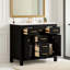 Ensemble de meuble-lavabo simple 36 po avec 4 tiroirs et 2 armoires 36 po-1019647630