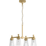 Riff 30.5 in. Four-Light Chandelier