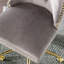 Chaise d'appoint pivotante en velours touffeté de 25,5 pouces de largeur Car Pathia-109104902