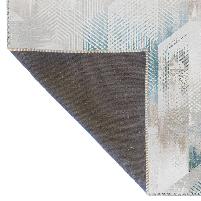 Vetere Performance Washable Argyle Indoor / Outdoor Rug, Runner 3'11" x 8'2"