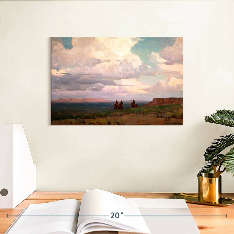 Lelar Near Canyon De Chelly, 8" H x 12" W