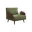 Coussin convertible 29,13 po en polyester vert-129855324