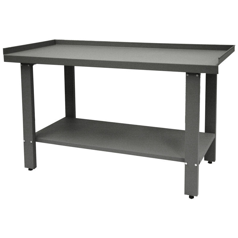 59'' W Steel Top Height-Adjustable Workbench