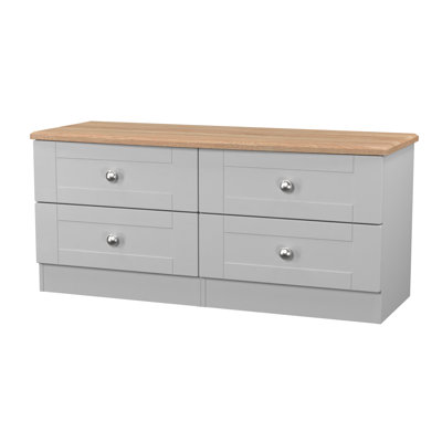 Abhilash 112cm W 4 - Drawer Chest of Drawers