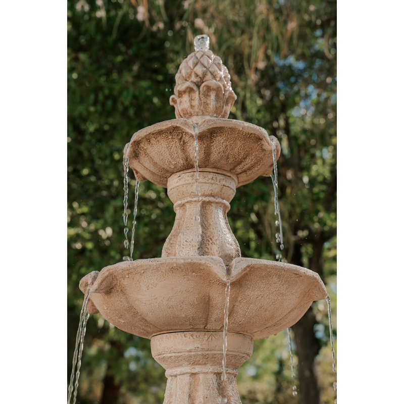 Outdoor Fountain, Beige