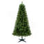 Arbre de Noël artificiel à charnière non éclairé 6 pi avec 582 pointes, branches en PVC, arbre de vacances vert avec support en plastique à 4 pieds pour la décoration de Noël intérieure