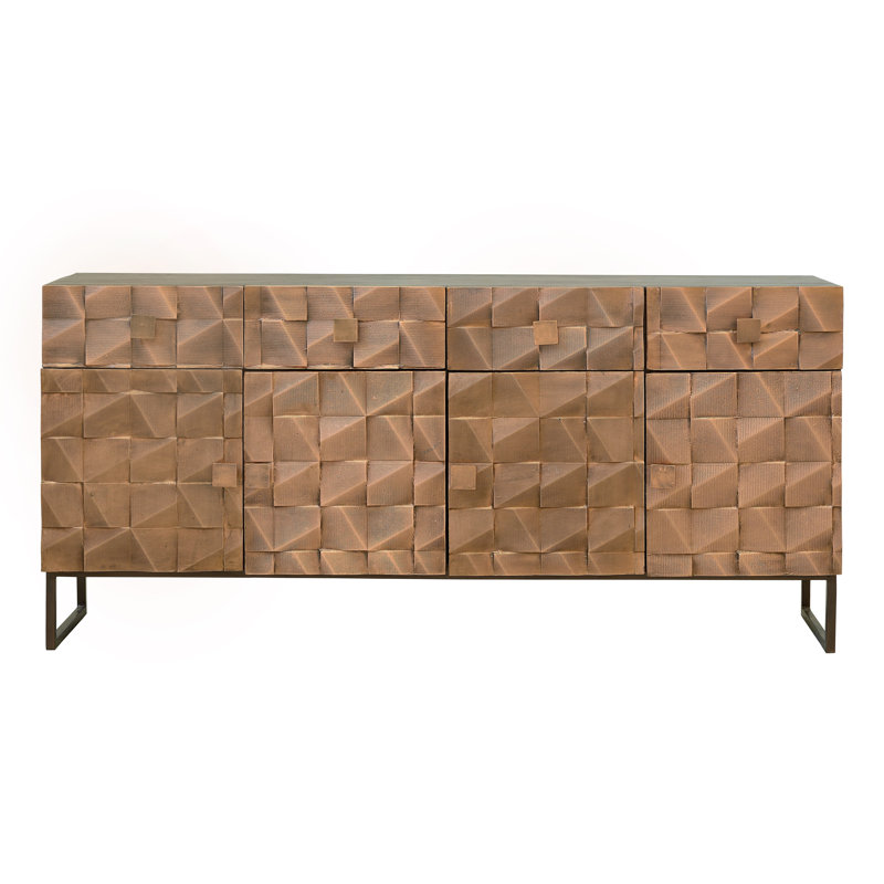 Cothern 170Cm Wide 4 Drawer Sideboard