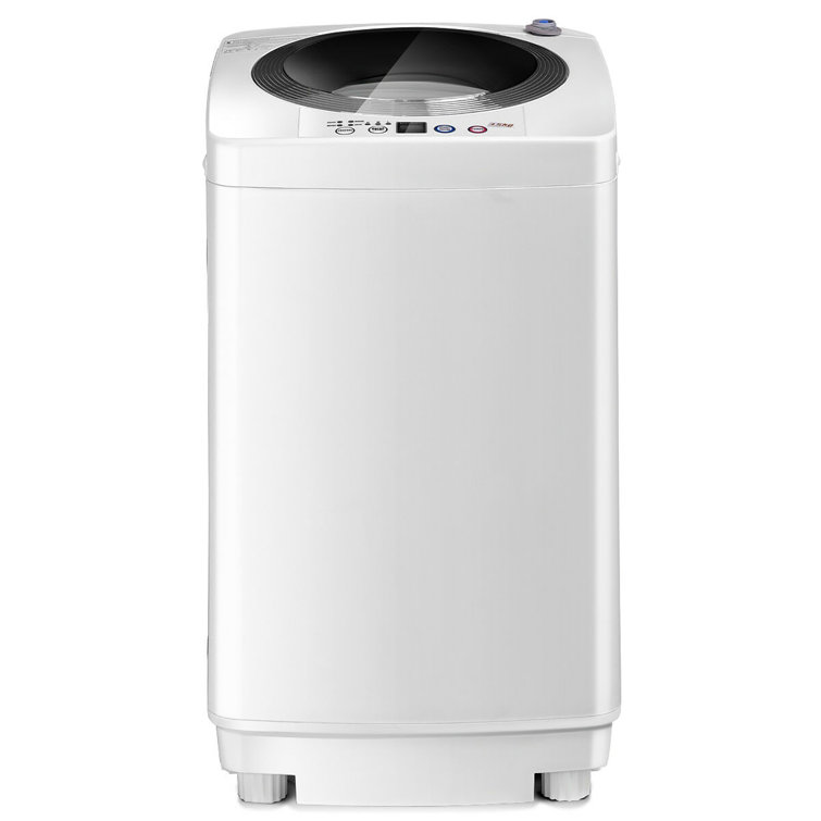 Costway 26 lbs 0.41 cu. ft. Portable Top Load Washer Semi