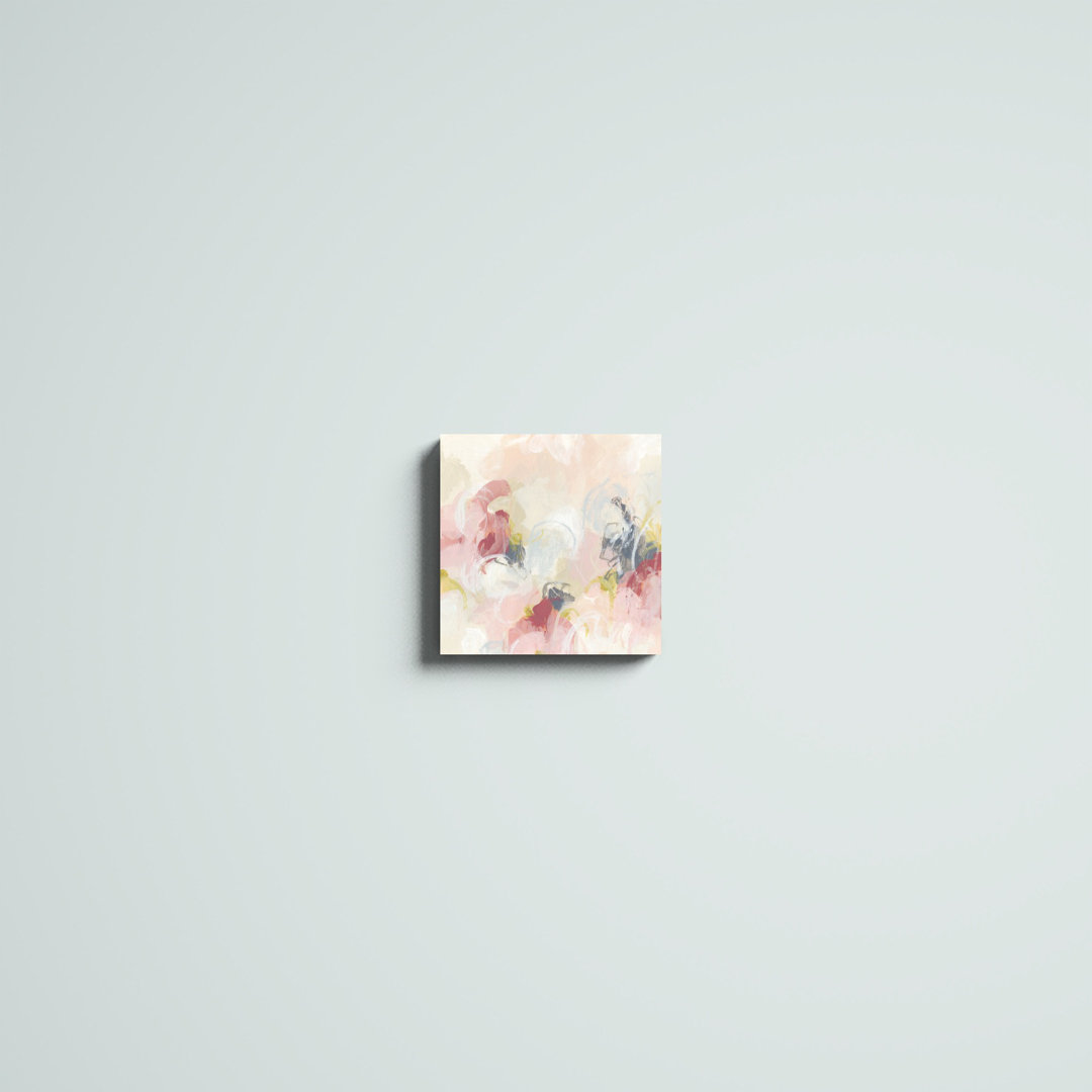 Cherry Blossom I by June Erica Vess - Painting Print on Canvas Ebern Designs 