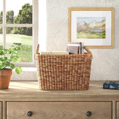 Birch Lane™ Bollington Wicker Decorative Basket