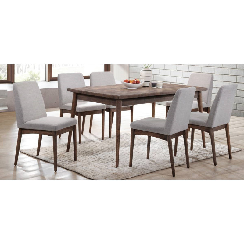 Waiolanni 6 - Person Four Leg Base Dining Set