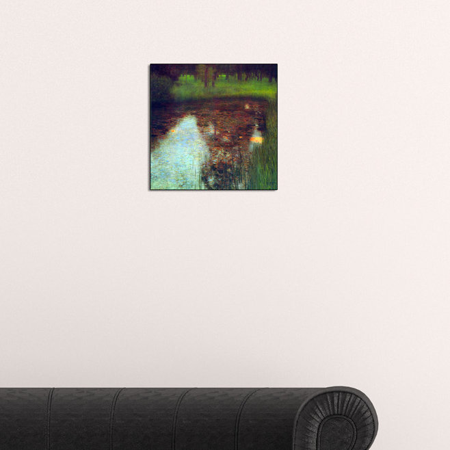 Gustav Klimt - Wrapped Canvas Painting, 50cm H x 50cm W x 1.8cm D