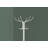 Coat Rack, Hall Tree, Free Standing, 12 Hooks, Entryway, 70"H, Umbrella Holder, Bedroom Metal, Contemporary-664727194