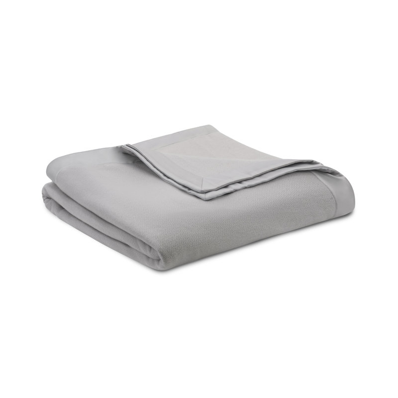 Serena Cashmere Blanket, King, Ash Gray