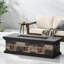 Foyer rectangulaire 50 000, en forme d'oxyde de magnésium, gris pierre, l 57,03 po x P 26,45 po P 17,3 h, sans assemblage requis
