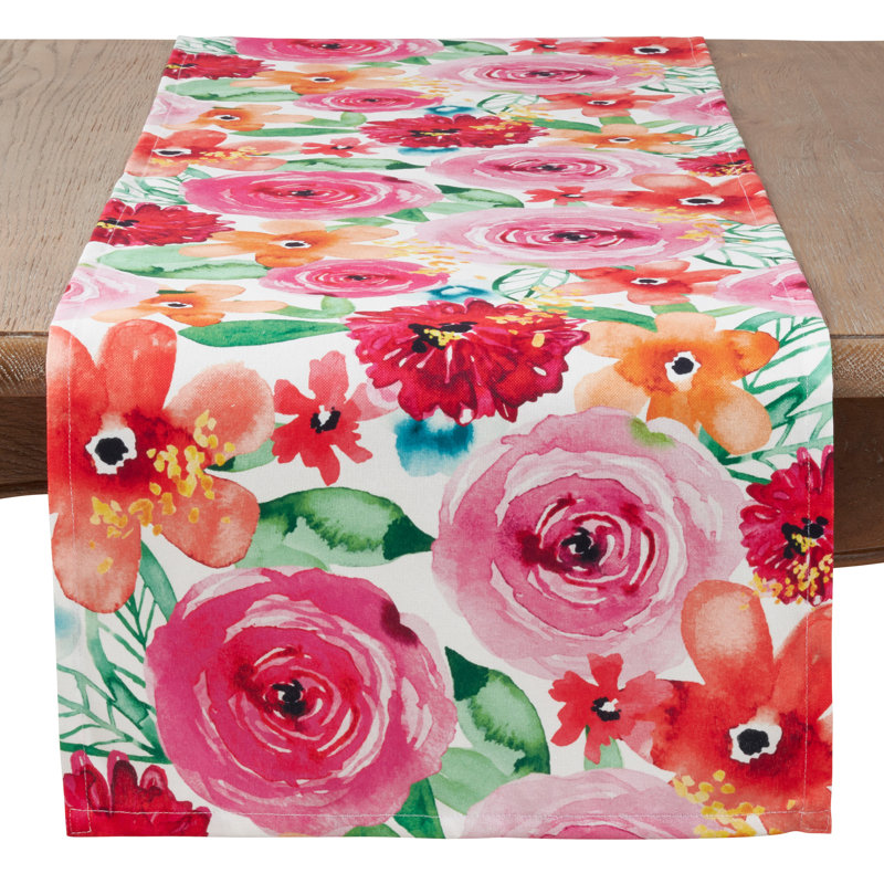 Lindel Floral Runner, 72" L x 16" W