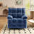 41.5" Wide Upholstered Recliner, Oversized Power Swivel Rocker Recliner Chair with USB & Type-C Port-576323914