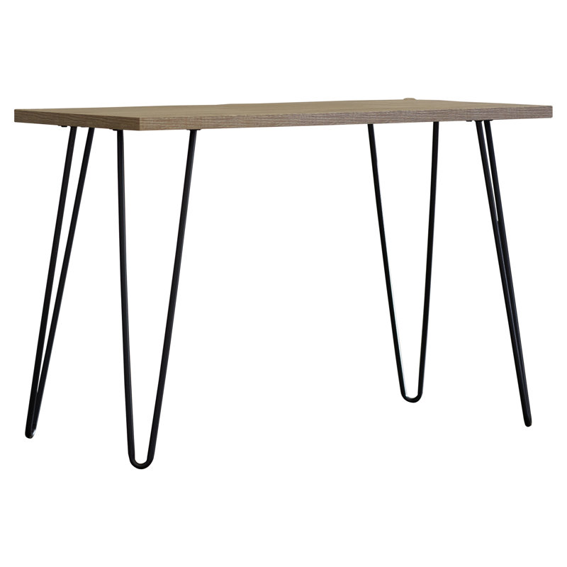 Adlai Writing Desk, Sonoma Oak/Black