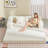 78''Convertible Floor Sofa Bed - With Pillow Back Support Armrest - Comfy Foldable Sofa Bed Compressed Sofa In Box - Corduroy Fabric - For Living Room Bedroom-1303200851