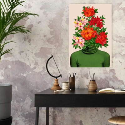 Art contemporain sur toile Azalea