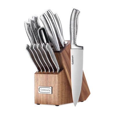 Cuisinart 15pc Stainless Steel Cutlery Block Set