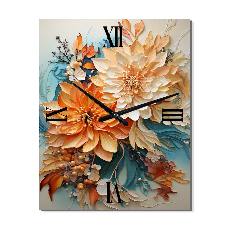 Jasroop - Horloge murale abstraite, H 32 po x l 24 po x P 1 po