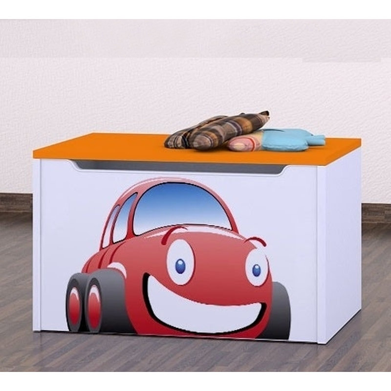 Reina Auto Toy Box, Orange