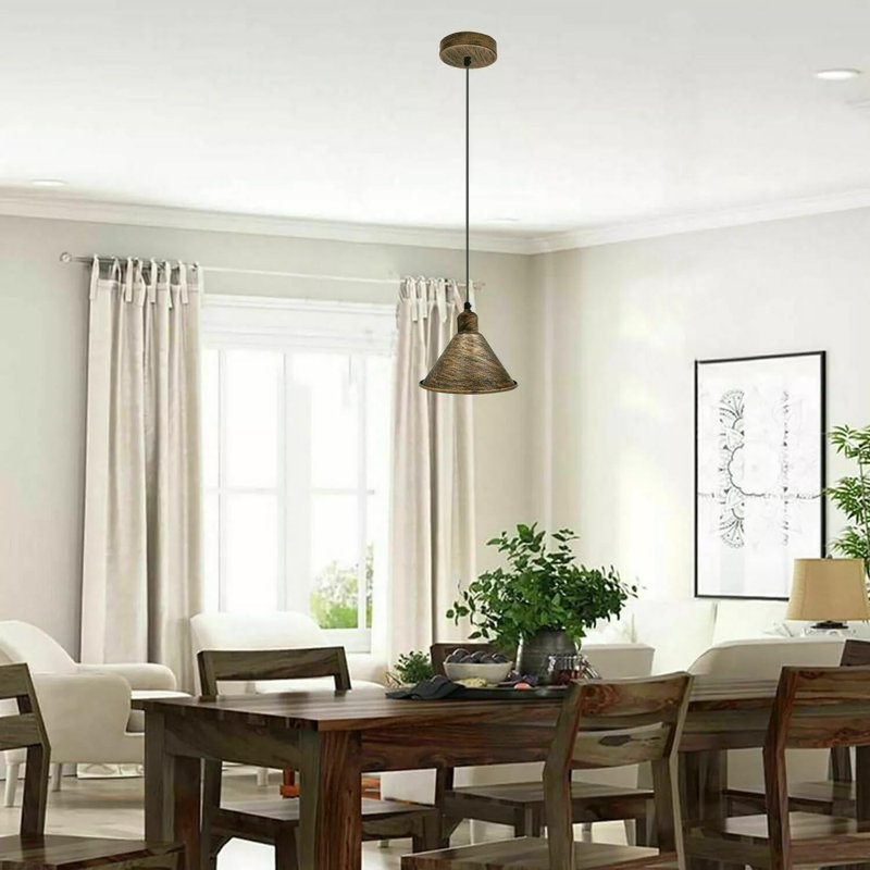 Schulman 1 - Light Dome Pendant, 95" H x 18" W x 18" D, Brushed Brass