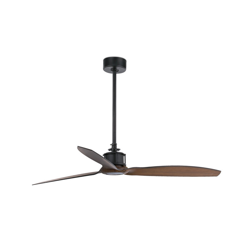 Greenwood 128cm Ceiling Fan, Black/Wood
