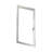 Small Enclosed Magnetic Message Board w/ Lock & Key