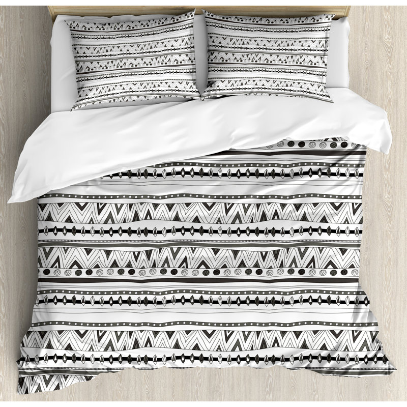 Native American Modern & Contemporary Polyester Duvet Cover, King