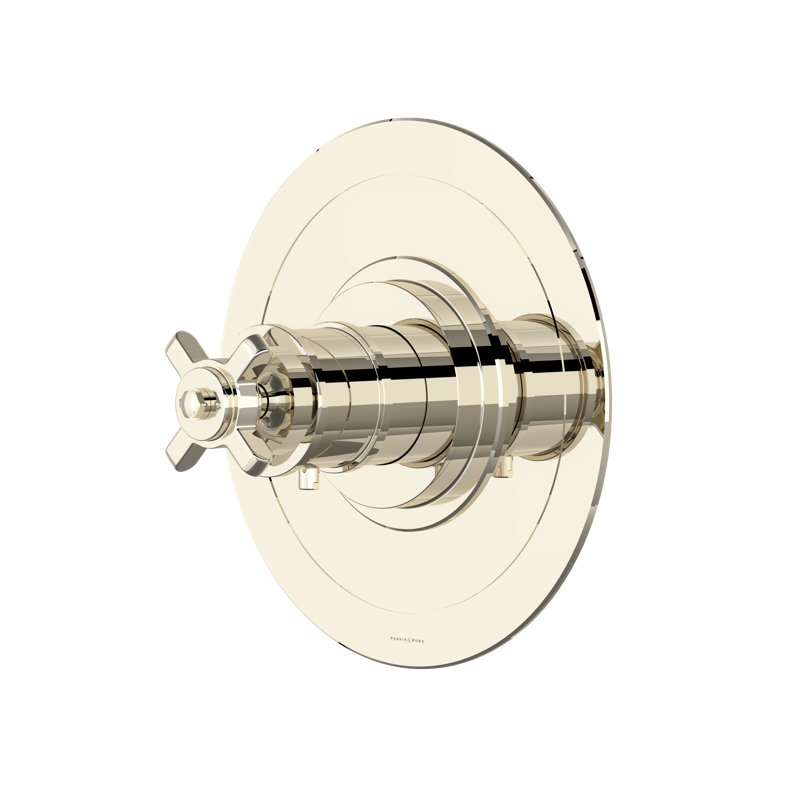 Armstrong 3/4" Thermostatic Trim Without Volume Control, Polished Nickel