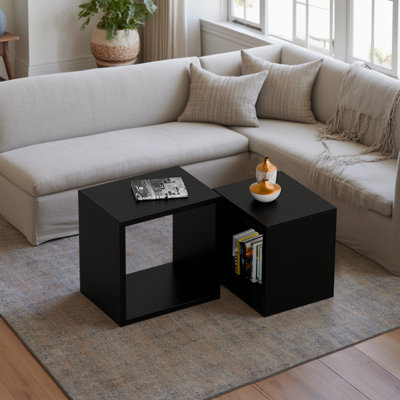 Table de bout avec rangement Flanigan