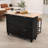 Dining Table Set With Storage Cabinet, 4 Drawers And Towel Rack-992947089