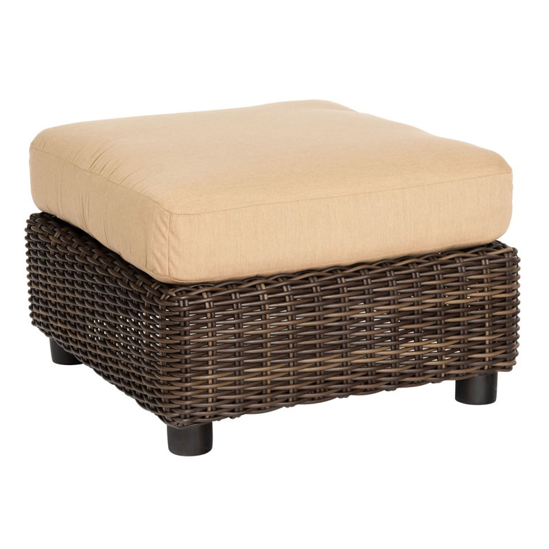 Sonoma Outdoor Ottoman, Spectrum Indigo