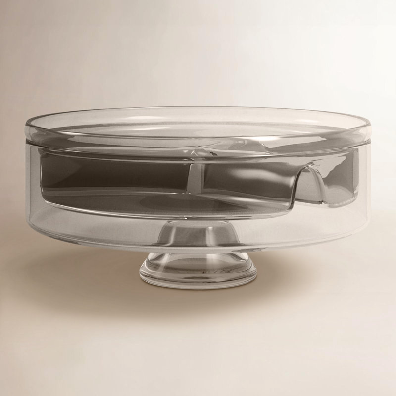 Mint Pantry® Costillo Glass Divided Serving Dish