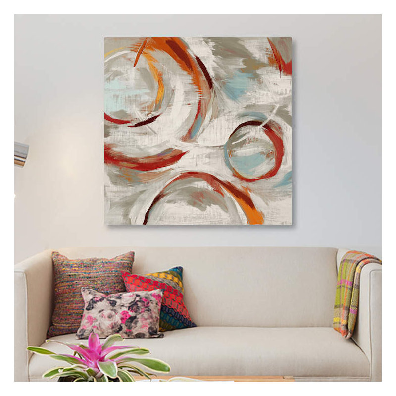 « momentum i », impression sur toile, H 37 po x l 37 po x P 1,5 po