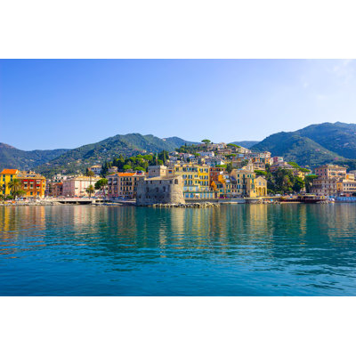 Heckman View Of Rapallo - Wrapped Canvas Print