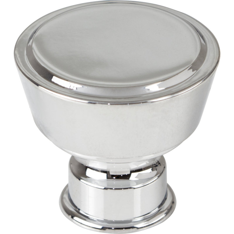 Ormonde 1 3/8" Length Cylindrical Knob, Polished Chrome