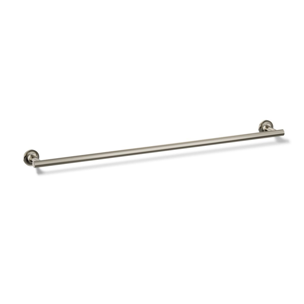 Purist 30" Wall Mounted Towel Bar, 1.88" H x 30" L x 3.25" D, Vibrant Polished Nickel