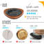 Ensemble de sous-verres Mid-Century Modern Decor de 4 - Sous-verres absorbants - Sous-verres en feutre MCM Decor