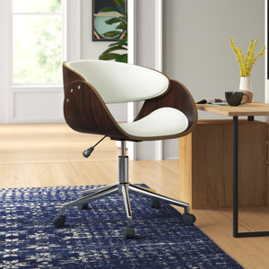 Mercury Row Silvis Faux Leather Desk Chair & Reviews | Wayfair.co.uk