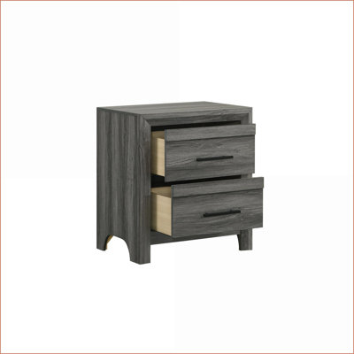 Table de chevet 2 tiroirs Modern