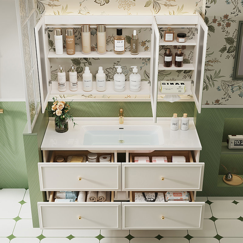 French simple modern bathroom cabinet