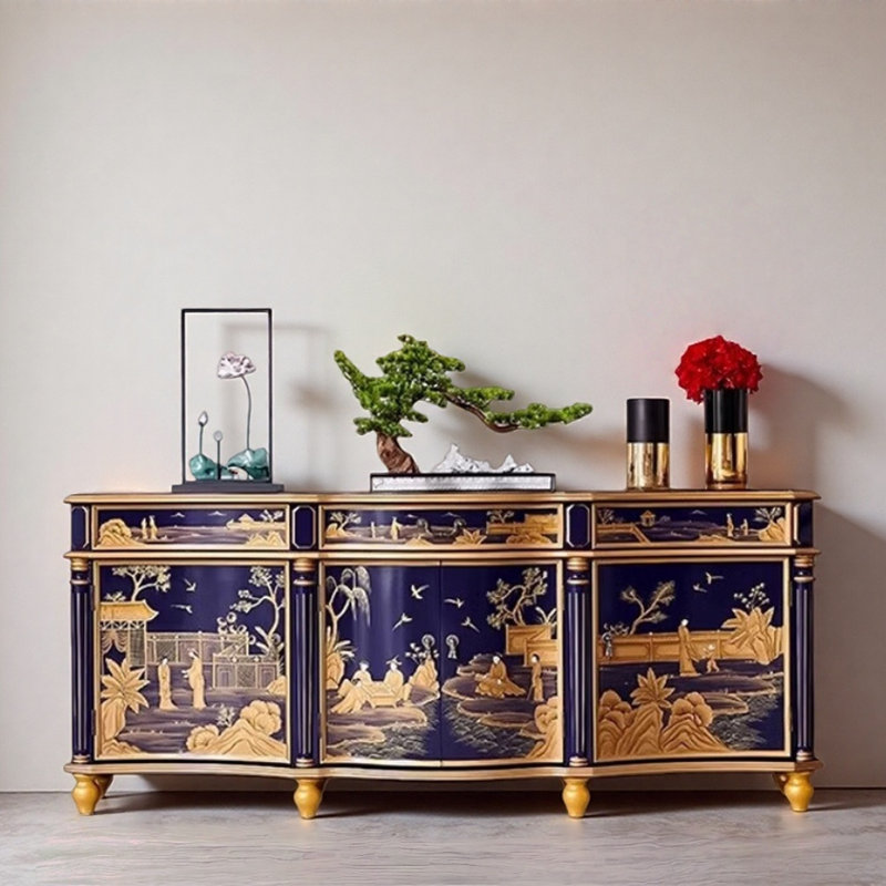 Creative minimalist entrance cabinet