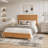 Solid Wood Bed Frame-605633909
