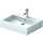 Duravit Vero White Ceramic Rectangular Vessel Bathroom Sink with ...