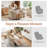 Manual Recliner Chair ,Small Recliners For Small Space, Soft Fabric Upholstered Recliner With Side Pocket-114237525