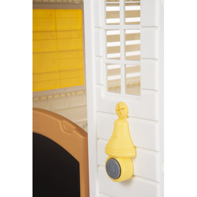 Dolu 127cm W x 140cm D Plastic Playhouse with Kitchen